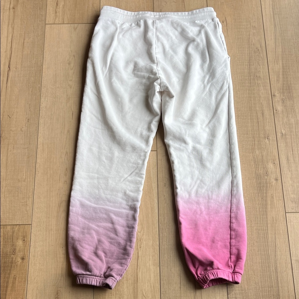 Peloton White to Pink Ombre Jogger Sweatpants - Picture 6 of 6